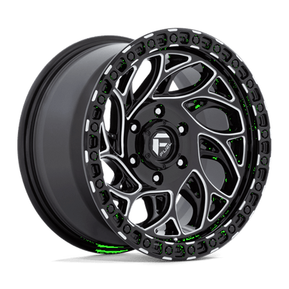 Fuel 1PC | D840 RUNNER OR | 20.0x9.00 | 5X127 | 20 | GLOSS BLACK MILLED
