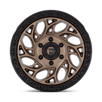 Fuel 1PC | D841 RUNNER OR | 18.0x9.00 | 5X127 | -12 | BRONZE W/ BLACK RING