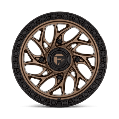 Fuel UTV | D777 RUNNER UTV | 15.0x7.00 | 4X156 | 10 | BRONZE W/ BLACK RING