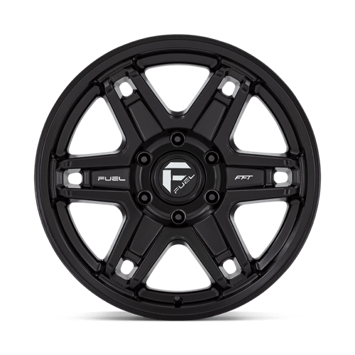 Fuel 1PC | D836 SLAYER | 18.0x8.50 | 6X139.7 | -15 | MATTE BLACK