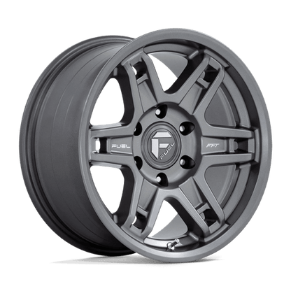 Fuel 1PC | D838 SLAYER | 17.0x8.50 | 6X139.7 | -15 | MATTE GUNMETAL