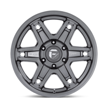 Fuel 1PC | D838 SLAYER | 17.0x8.50 | 6X139.7 | -15 | MATTE GUNMETAL
