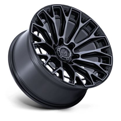 Fuel 1PC | FC882 TRAX | 20.0x10.00 | 8X170 | -18 | GLOSS BLACK MACHINED FACE DTCC