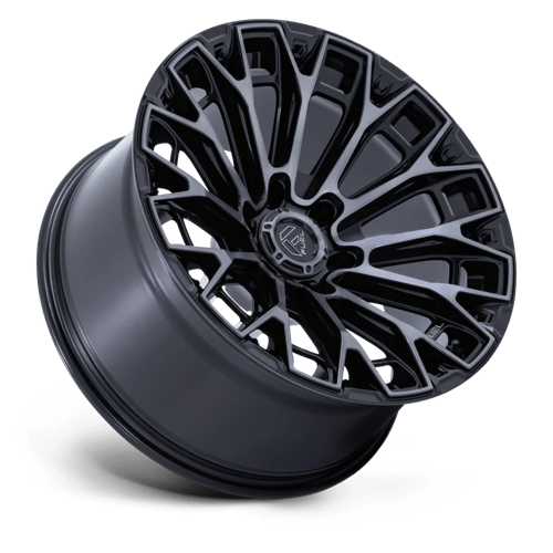 Fuel 1PC | FC882 TRAX | 18.0x9.00 | 6X135 | 1 | GLOSS BLACK MACHINED FACE DTCC