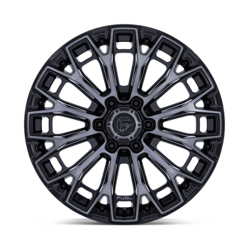 Fuel 1PC | FC882 TRAX | 20.0x9.00 | 6X135 | 1 | GLOSS BLACK MACHINED FACE DTCC