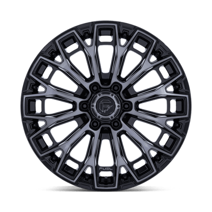 Fuel 1PC | FC882 TRAX | 20.0x9.00 | 8X170 | 1 | GLOSS BLACK MACHINED FACE DTCC