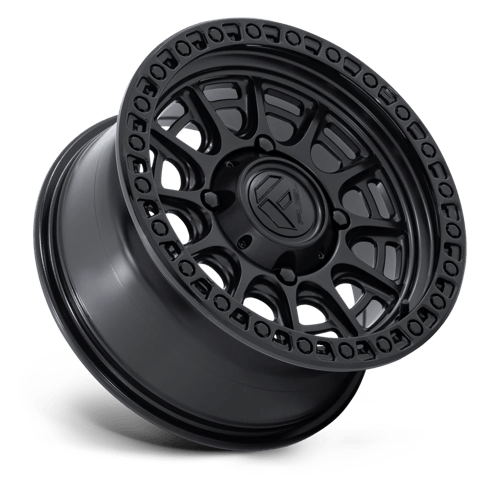 Fuel UTV | FV832 CYCLE UTV | 15.0x7.00 | 4X156 | 38 | MATTE BLACK W/ GLOSS BLACK LIP