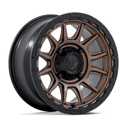 Fuel UTV | FV866 PISTON UTV | 15.0x7.00 | 4X156 | 38 | MATTE BRONZE W MATTE BLACK LIP