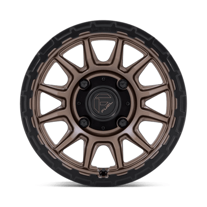 Fuel UTV | FV866 PISTON UTV | 15.0x7.00 | 4X156 | 38 | MATTE BRONZE W MATTE BLACK LIP