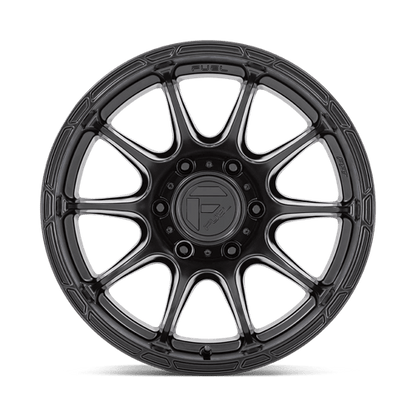 Fuel 1PC | D791 VARIANT | 17.0x9.00 | 6X139.7 | -12 | MATTE BLACK