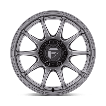 Fuel 1PC | D793 VARIANT | 17.0x9.00 | 6X139.7 | 1 | MATTE GUNMETAL