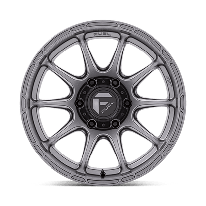 Fuel 1PC | D793 VARIANT | 17.0x9.00 | 6X139.7 | -12 | MATTE GUNMETAL