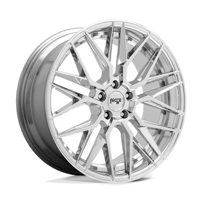 Niche 1PC | M249 GAMMA | 18.0x8.00 | 5X114.3 | 40 | CHROME