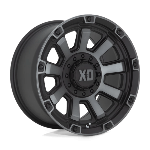 XD | XD852 GAUNTLET | 20.0x9.00 | 6X135/6X139.7 | 0 | SATIN BLACK W/ GRAY TINT
