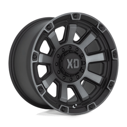 XD | XD852 GAUNTLET | 20.0x9.00 | 6X135/6X139.7 | 0 | SATIN BLACK W/ GRAY TINT