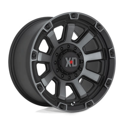 XD | XD852 GAUNTLET | 17.0x9.00 | 6X135/6X139.7 | 0 | SATIN BLACK W/ GRAY TINT