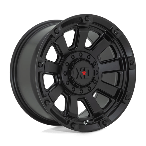 XD | XD852 GAUNTLET | 17.0x9.00 | 5X127/5X139.7 | 0 | SATIN BLACK