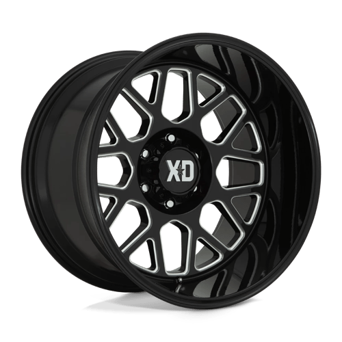 XD | XD849 GRENADE II | 20.0x10.00 | 6X139.7 | -18 | GLOSS BLACK MILLED