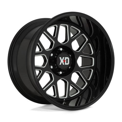 XD | XD849 GRENADE II | 20.0x10.00 | 6X139.7 | -18 | GLOSS BLACK MILLED