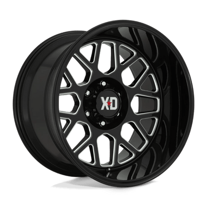 XD | XD849 GRENADE II | 20.0x10.00 | 6X139.7 | -18 | GLOSS BLACK MILLED