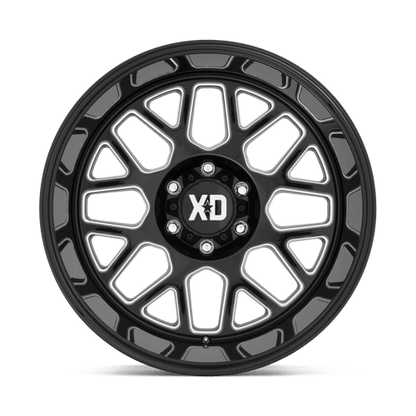 XD | XD849 GRENADE II | 20.0x10.00 | 6X139.7 | -18 | GLOSS BLACK MILLED
