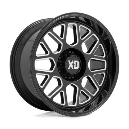 XD | XD849 GRENADE II | 20.0x9.00 | 8X165.1 | 0 | GLOSS BLACK MILLED