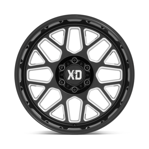 XD | XD849 GRENADE II | 20.0x9.00 | 6X139.7 | 0 | GLOSS BLACK MILLED