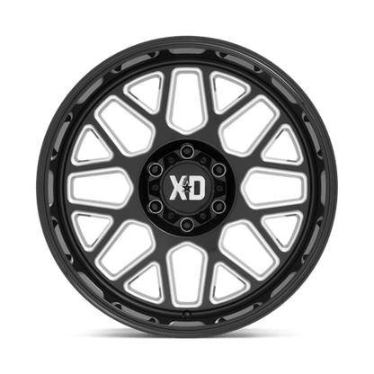 XD | XD849 GRENADE II | 20.0x9.00 | 6X139.7 | 18 | GLOSS BLACK MILLED