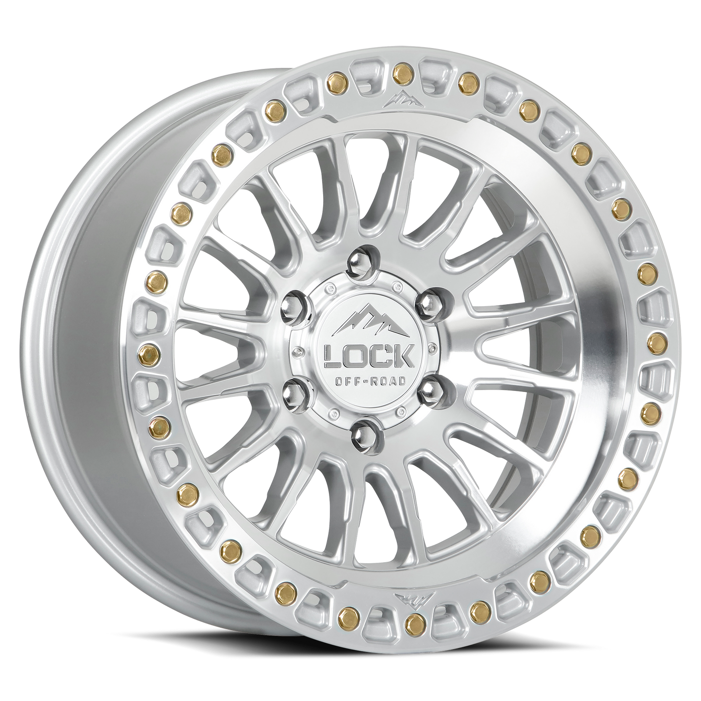 GRIT | 17X8.5 | 5X127 | +25 | MACHINE WITH CLEAR COAT | GRIT-78557MC25