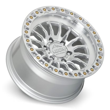 GRIT | 17X8.5 | 5X127 | +25 | MACHINE WITH CLEAR COAT | GRIT-78557MC25