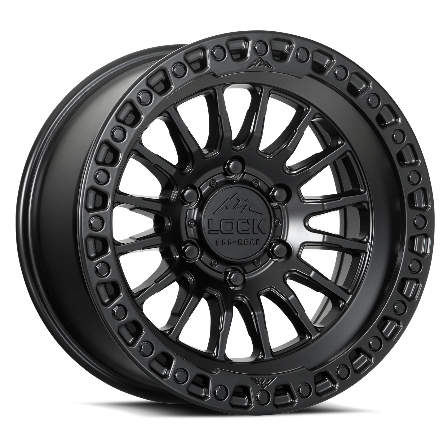 GRIT | 17X9 | 6X135 | -12 | MATTE BLACK W MATTE BLACK RING | GRIT-7963MB12N