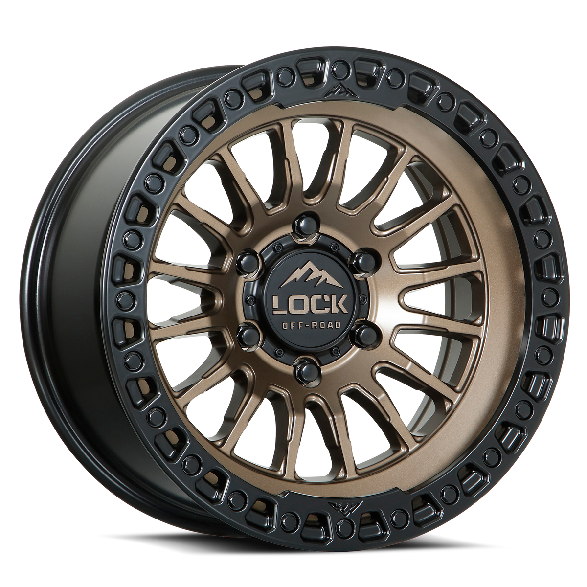 GRIT | 17X9 | 6X139.7 | +1 | MATTE BRONZE W MATTE BLACK RING | GRIT-7969MRMBR