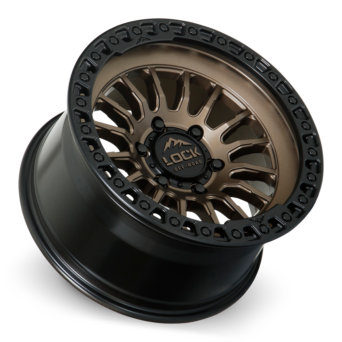GRIT | 17X9 | 6X135 | +1 | MATTE BRONZE W MATTE BLACK RING | GRIT-7963MRMBR