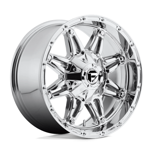 Fuel 1PC | D530 HOSTAGE | 20.0x9.00 | 6X135/6X139.7 | 20 | CHROME PLATED