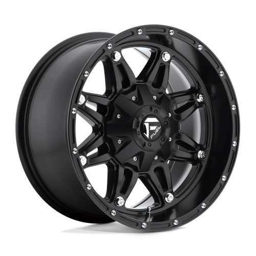 Fuel 1PC | D531 HOSTAGE | 17.0x9.00 | 6X135/6X139.7 | -12 | MATTE BLACK