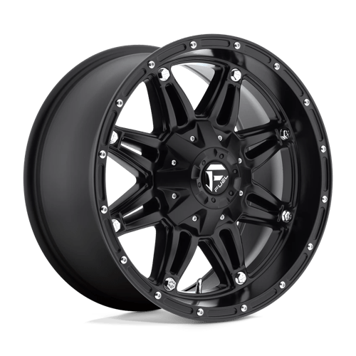 Fuel 1PC | D531 HOSTAGE | 20.0x9.00 | 6X135/6X139.7 | 20 | MATTE BLACK