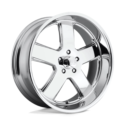US Mag 1PC | U116 HUSTLER | 20.0x8.00 | 5X127 | 1 | CHROME PLATED