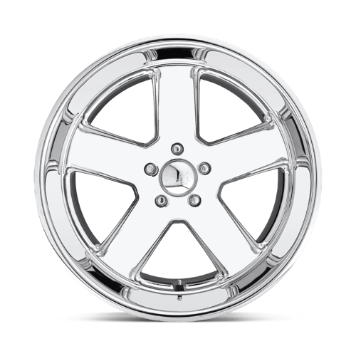 US Mag 1PC | U116 HUSTLER | 22.0x9.00 | 5X127 | 1 | CHROME PLATED