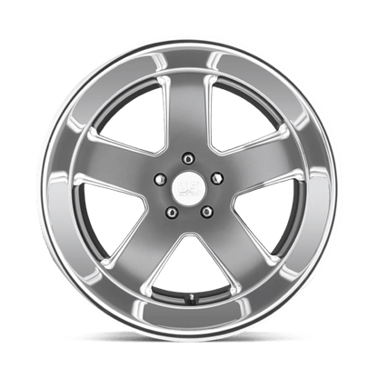 US Mag 1PC | U118 HUSTLER | 20.0x9.50 | 5X120.65 | 1 | MATTE GUN METAL