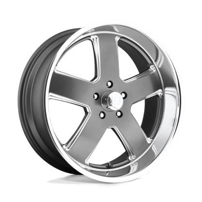US Mag 1PC | U118 HUSTLER | 20.0x9.50 | 5X127 | 1 | MATTE GUN METAL