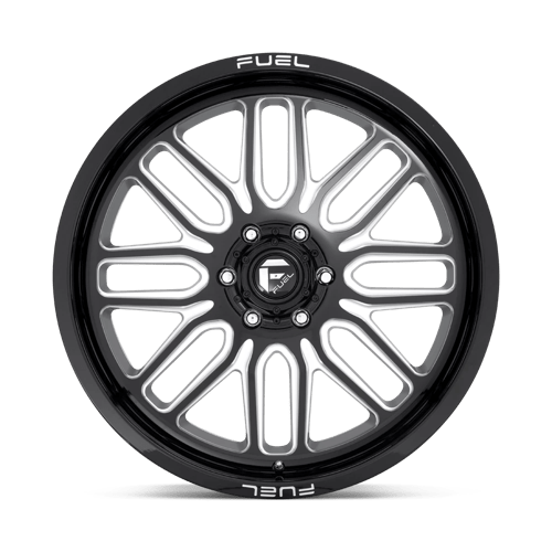 Fuel 1PC | D662 IGNITE | 20.0x10.00 | 8X165.1 | -18 | GLOSS BLACK MILLED