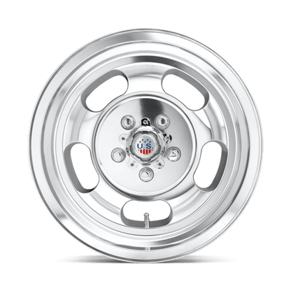 US Mag 1PC | U101 INDY | 15.0x9.00 | 5X120.65 | 1 | HIGH LUSTER POLISHED