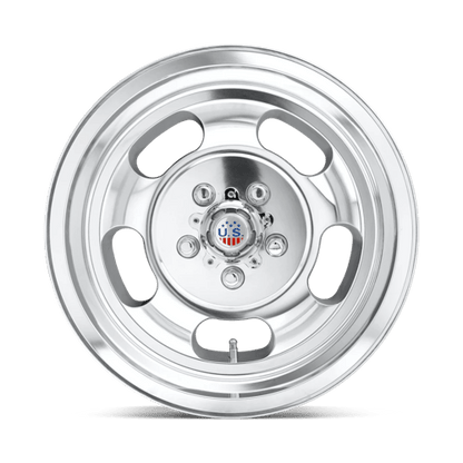 US Mag 1PC | U101 INDY | 15.0x9.00 | 5X114.3 | 1 | HIGH LUSTER POLISHED