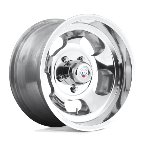 US Mag 1PC | U101 INDY | 15.0x8.00 | 5X127 | -12 | HIGH LUSTER POLISHED