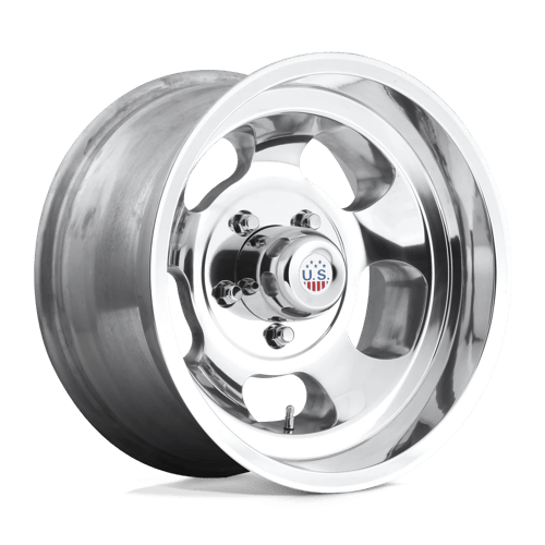 US Mag 1PC | U101 INDY | 15.0x8.00 | 5X114.3 | -12 | HIGH LUSTER POLISHED