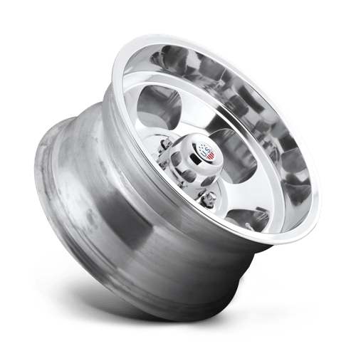 US Mag 1PC | U101 INDY | 15.0x8.00 | 5X139.7 | -12 | HIGH LUSTER POLISHED