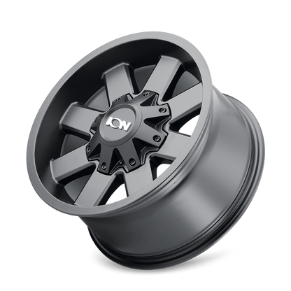 ION 141 SATIN BLACK | 18x9 | 8-170 | 18mm | 141-8970B18