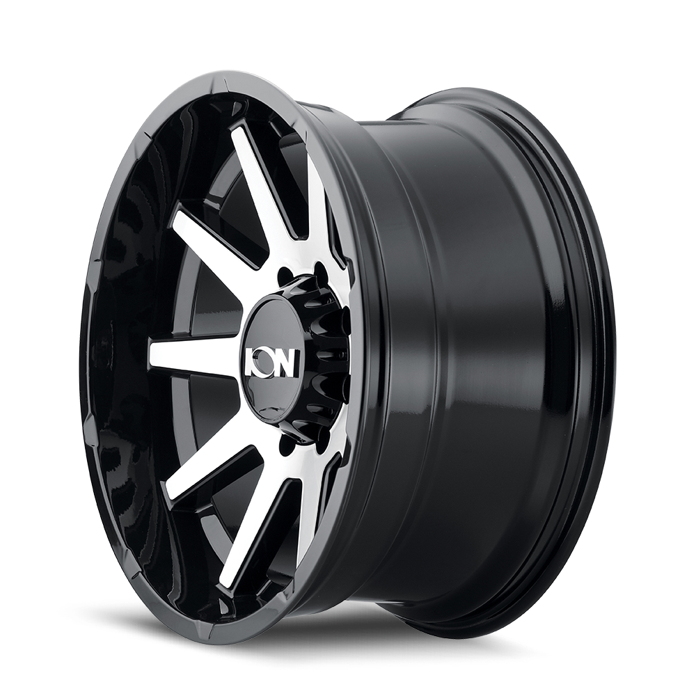 ION 143 GLOSS BLACK MACHINED | 20x10 | 6-135 | -19mm | 143-2136BM