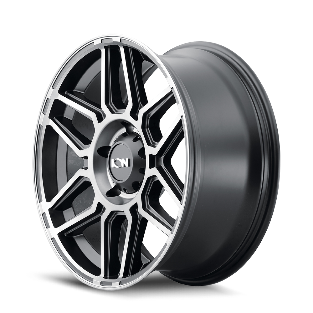 ION 146 MATTE BLACK MACHINED WITH DARK | 17x9 | 5-127 | mm | 146-7973TM