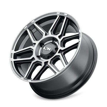 ION 146 MATTE BLACK MACHINED WITH DARK | 20x9 | 8-165.1 | 18mm | 146-2981TM18